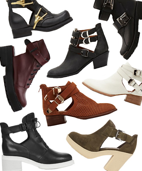 Buty cut-out