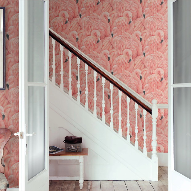 Tapeta Flamingos, Albany Maison Wallpaper Collection