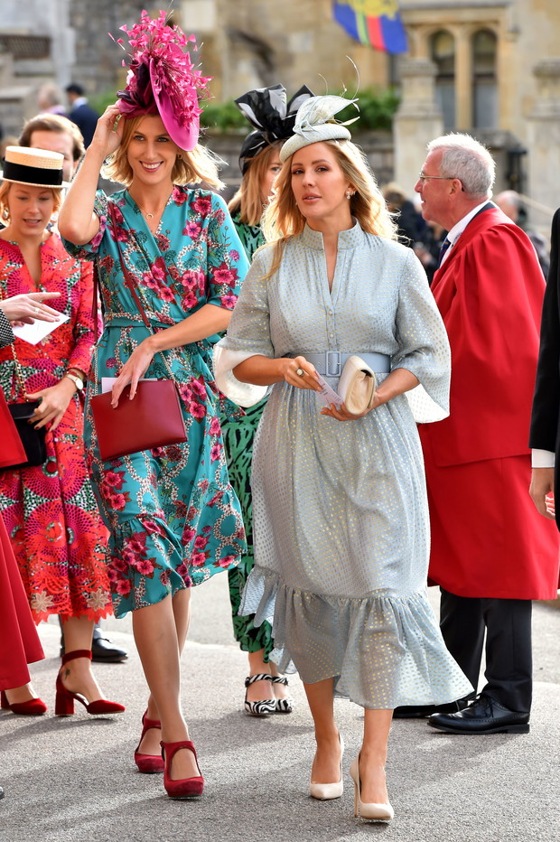 Ellie Goulding na ślubie księżniczki Eugenii i Jacka Brooksbanka, 12.10.2018.