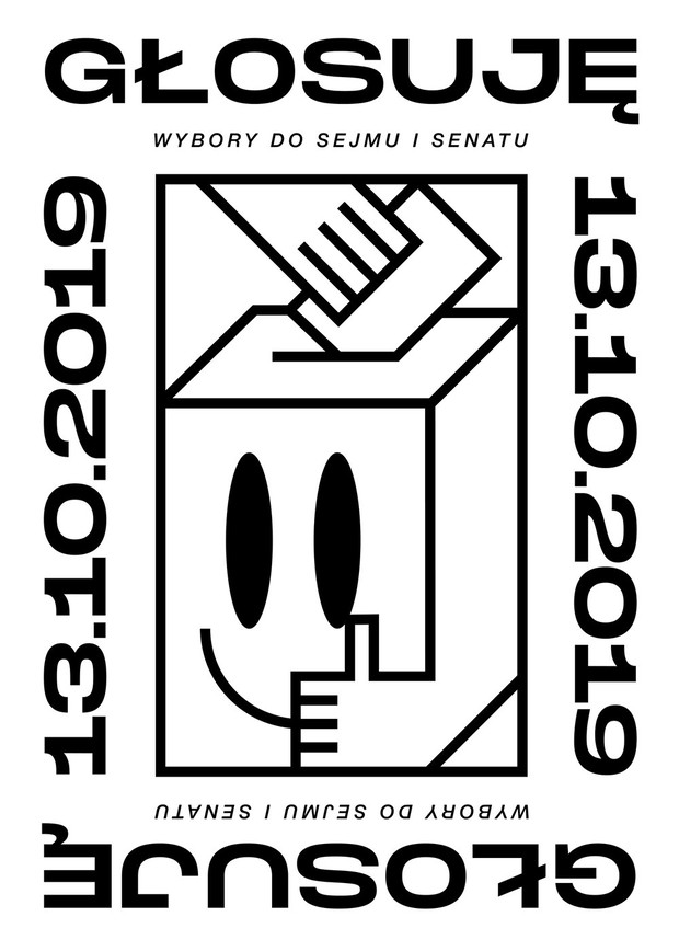 Plakat: Jacek Rudzki aka Znajomy Grafik / 2019