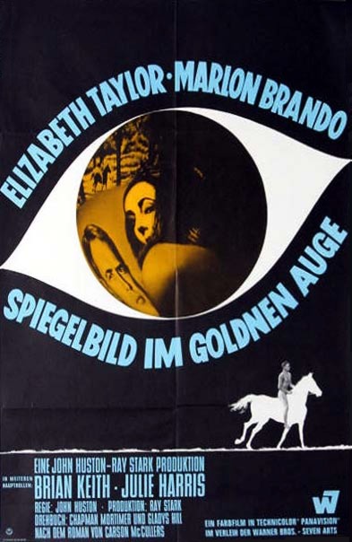 W zwierciadle złotego oka (Reflections in a golden eye), 1967, reżyseria John Huston