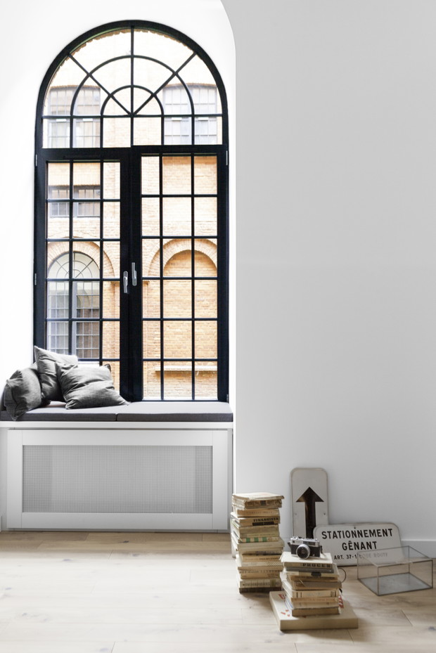 Wnętrze tygodnia: loft cały w bieli
