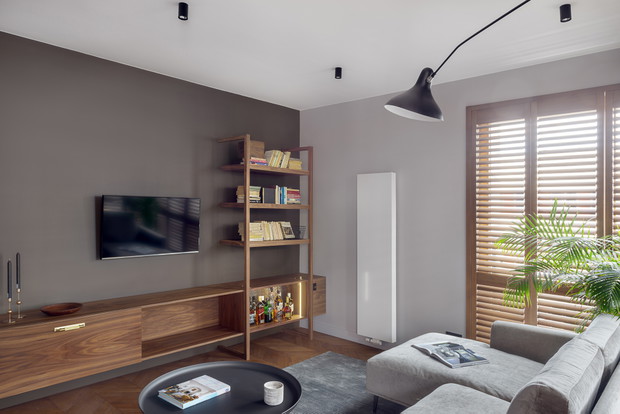 Wnętrze tygodnia: eleganckie 60 m2 na Powiślu