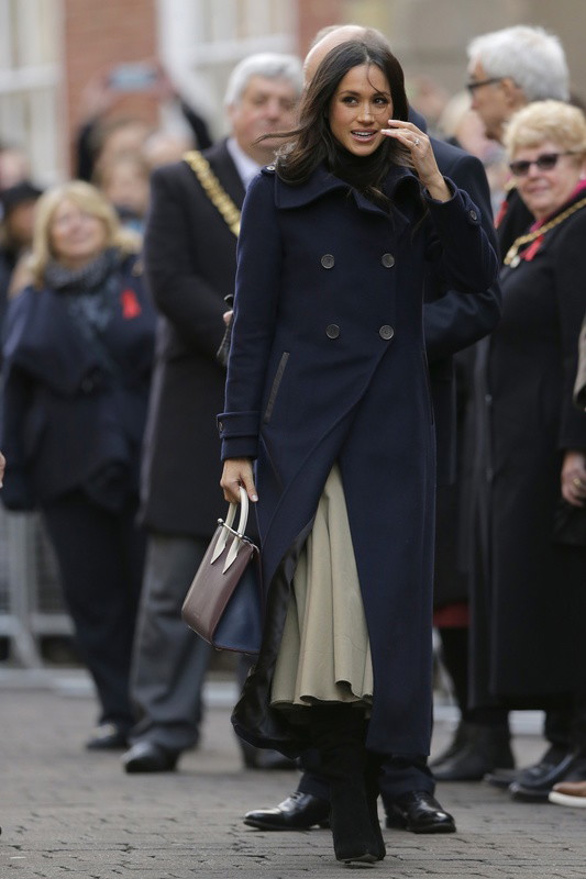 Meghan Markle podczas wizyty w Nottingham, 1