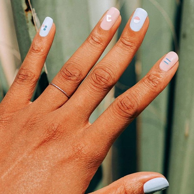 Manicure wzory