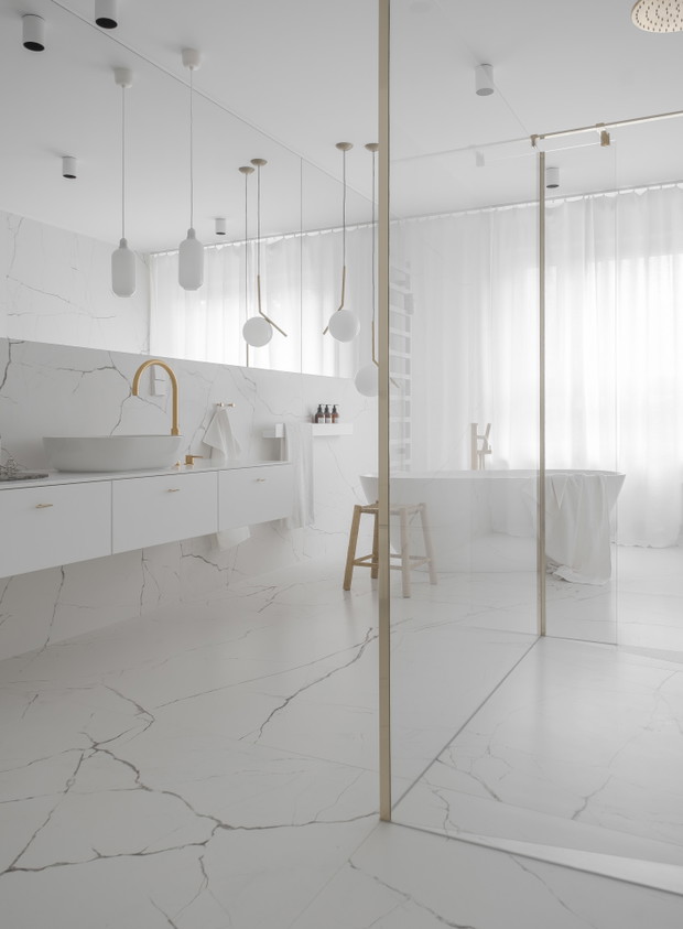 Dwupoziomowy apartament w Zielonej Górze, projekt: Mindful Architekci