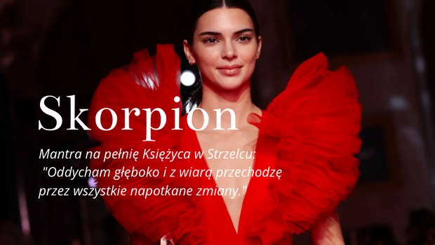 Horoskop na pełnię księżyca w Strzelcu dla Skorpiona
