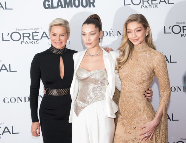 Mamy gwiazd: Yolanda, Bella i Gigi Hadid