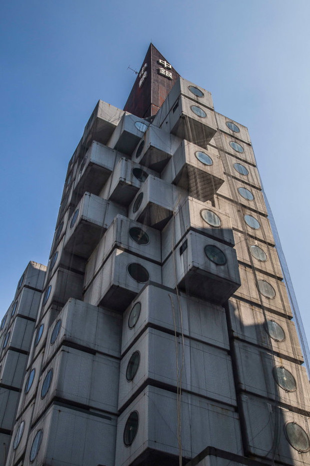 Nakagin Capsule Tower w Tokio