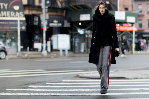 Stylizacje gości na NYFW FW18