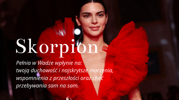 Horoskop na pełnię księżyca w Wadze - Skorpion