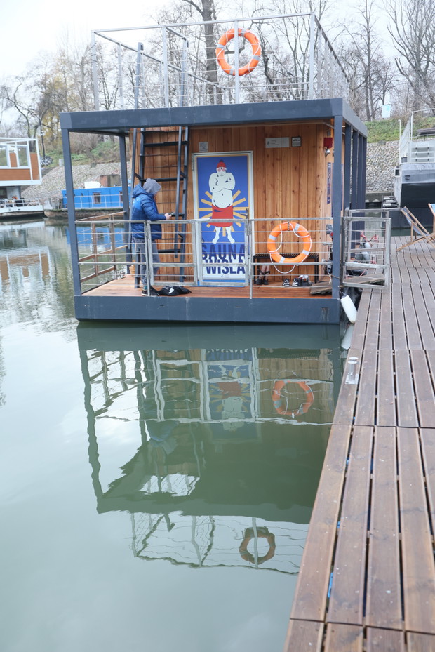 Sauna Wisła w Porcie Czerniakowskim