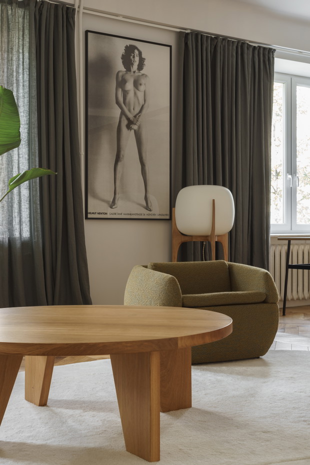 Vintage mieszkanie na warszawskiej Ochocie, projekt: Loft Kolasiński