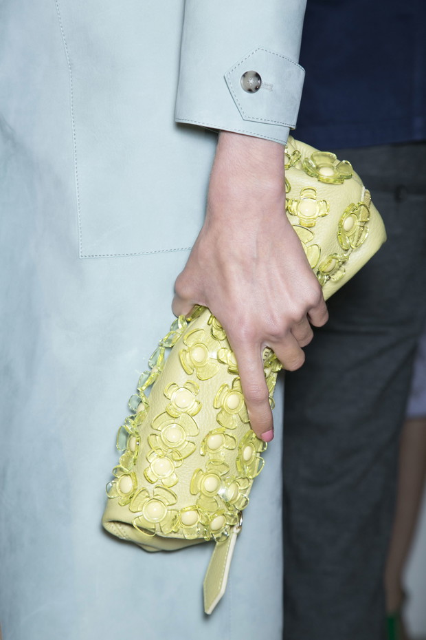 Backstage pokazu Burberry wiosna-lato 2014