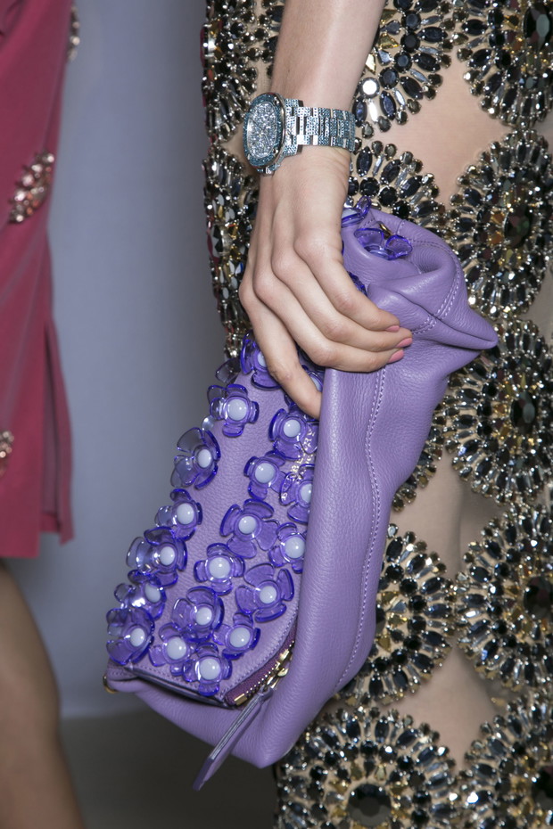Backstage pokazu Burberry wiosna-lato 2014