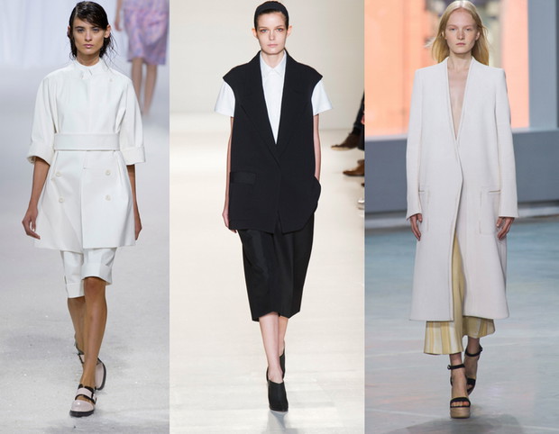Trendy wiosna-lato 2014: MINIMALIZM - od l. 3.1 Phillip Lim, Victoria Beckham, Proenza Schouler / fot. Imaxtree
