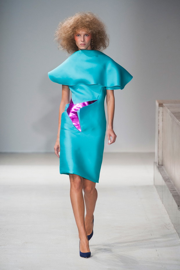 Gosia Baczyńska na Paris Fashion Week - pokaz wiosna-lato 2014