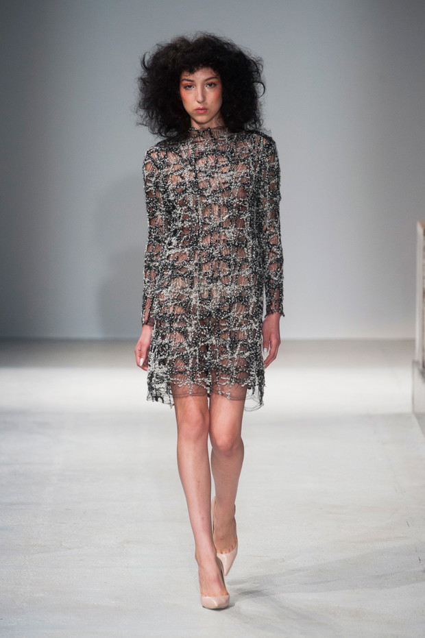 Gosia Baczyńska na Paris Fashion Week - pokaz wiosna-lato 2014