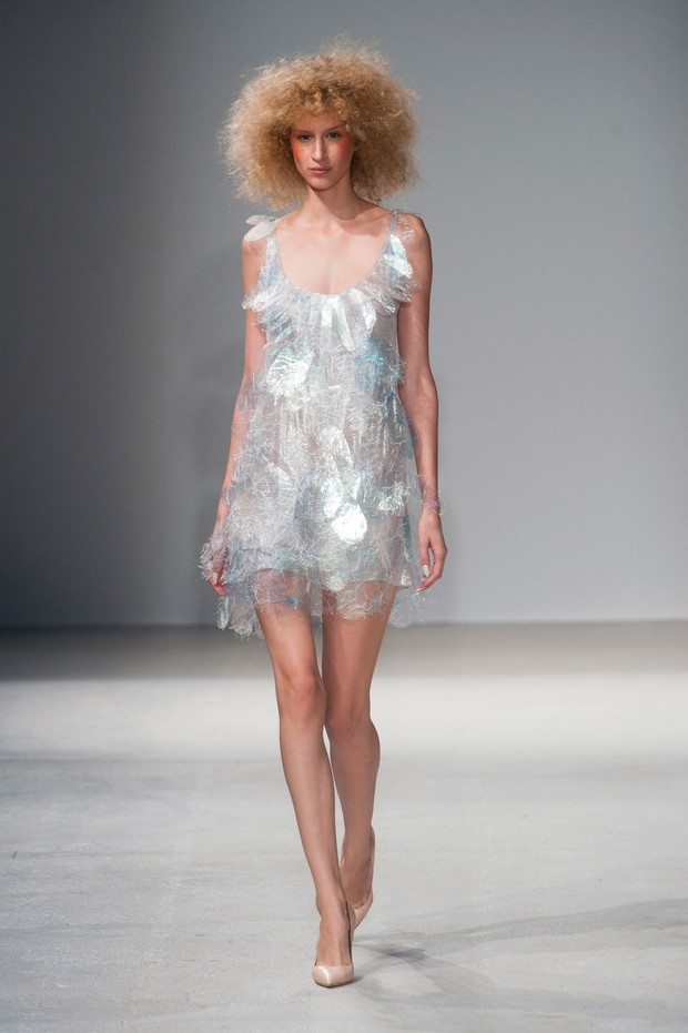 Gosia Baczyńska na Paris Fashion Week - pokaz wiosna-lato 2014