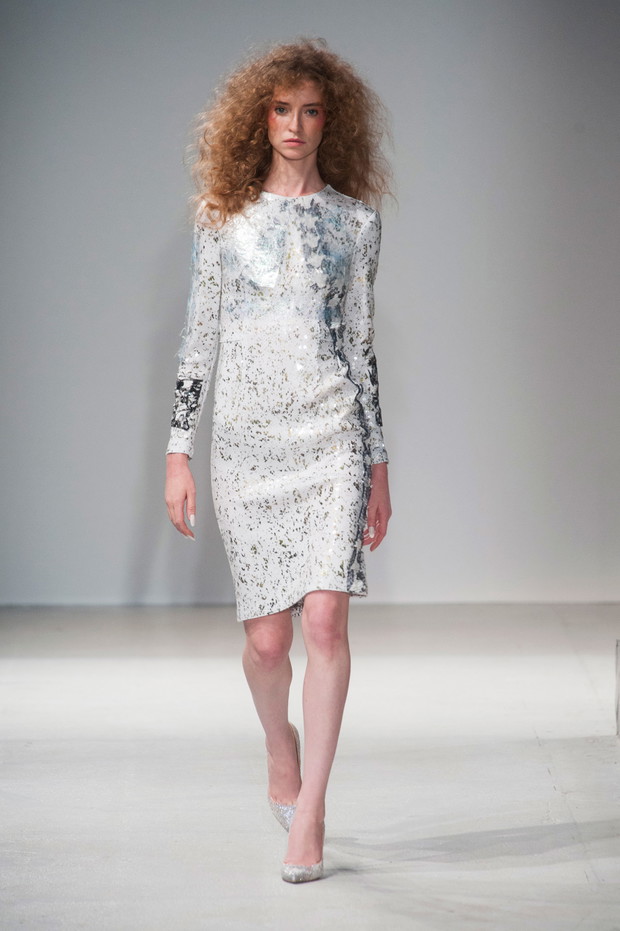Gosia Baczyńska na Paris Fashion Week - pokaz wiosna-lato 2014