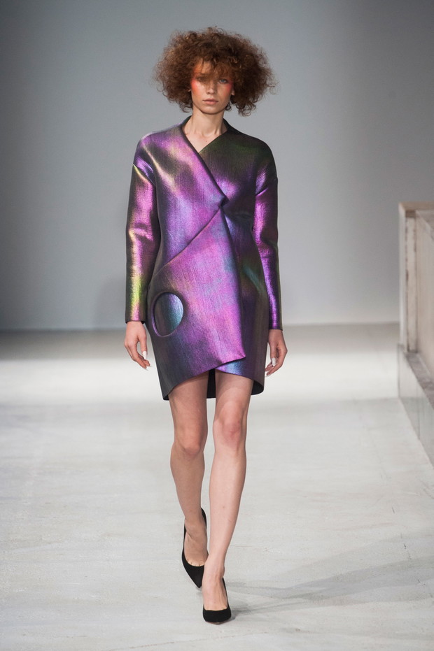 Gosia Baczyńska na Paris Fashion Week - pokaz wiosna-lato 2014