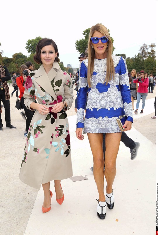 Gwiazdy na Paris Fashion Week wiosna-lato 2014