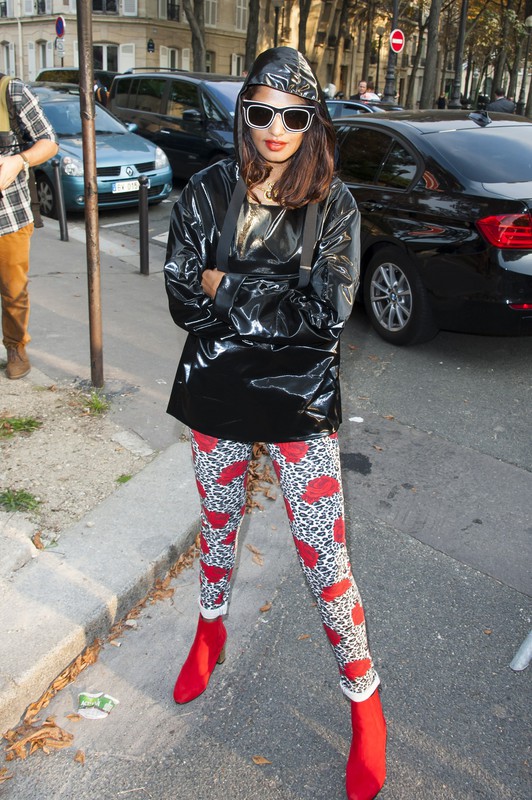 Gwiazdy na Paris Fashion Week wiosna-lato 2014