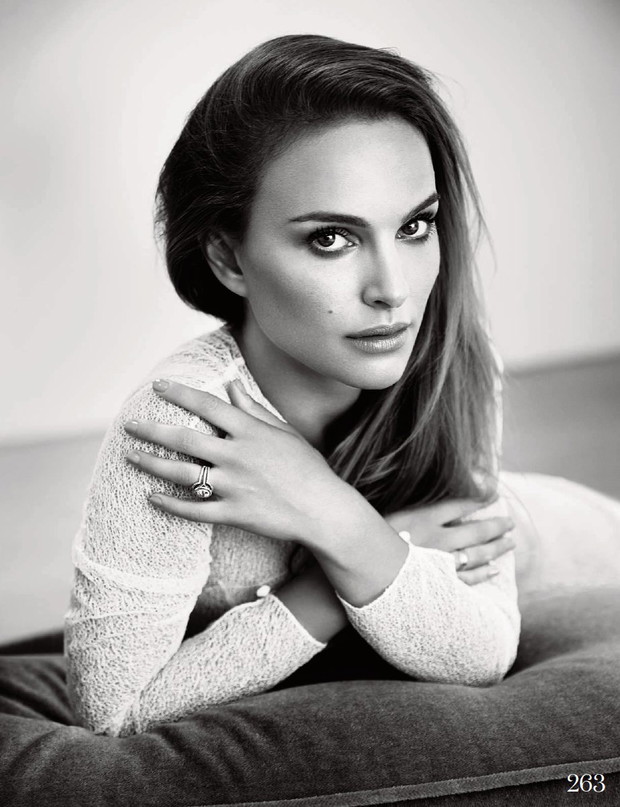 Natalie Portman w listopadowym ELLE UK