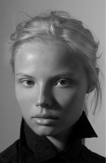 Magdalena Frąckowiak w 2006 r. / fot. agencja Chic Management vis TFS