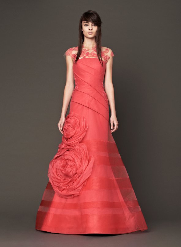 Suknie ślubne Vera Wang na jesień 2014, lookbook, fot. mat. prasowe
