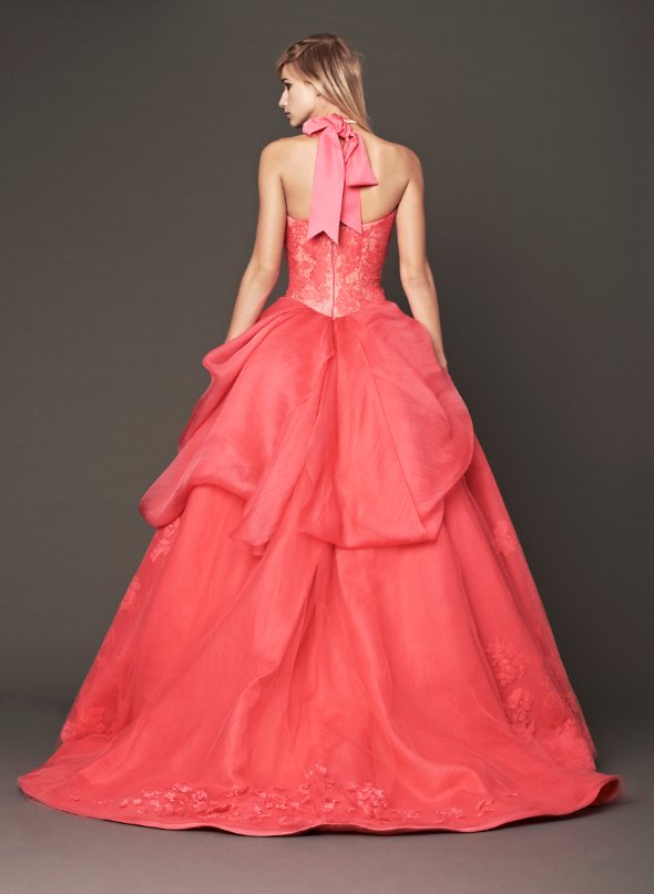 Suknie ślubne Vera Wang na jesień 2014, lookbook, fot. mat. prasowe