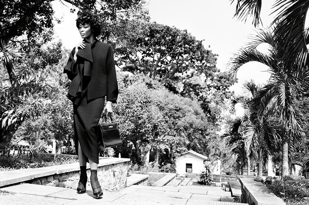 Elegancka Naomi Campbell w W Magazine