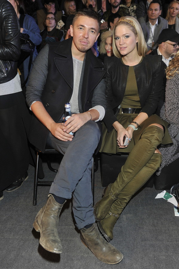 Gwiazdy na Fashion Week Poland wiosna-lato 2014
