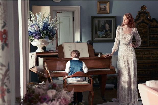 Suknie ślubne 2014: kampania Jenny Packham wiosna 2014