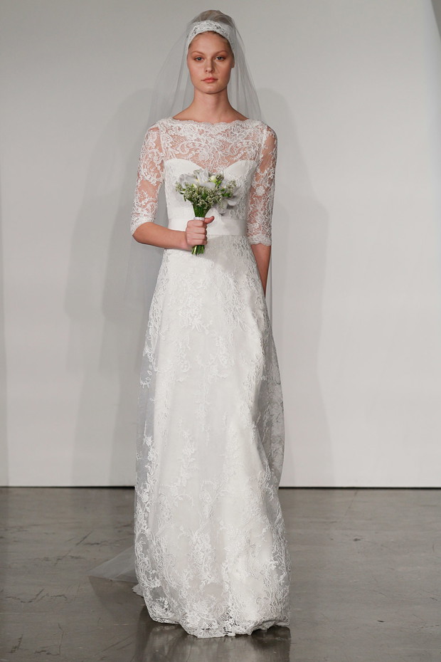 Suknie ślubne 2014: Marchesa wiosna i jesień 2014