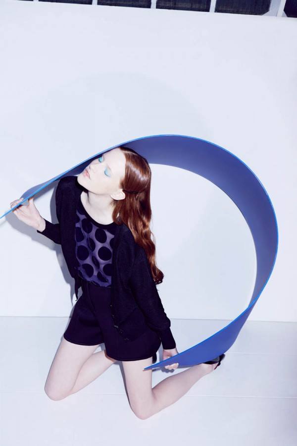 Magda Jasek w kampanii Sonia by Sonia Rykiel jesień-zima 2013