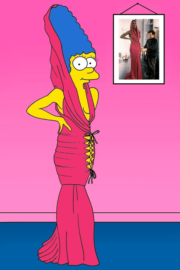 Marge Simpson w legendarnych stylizacjach