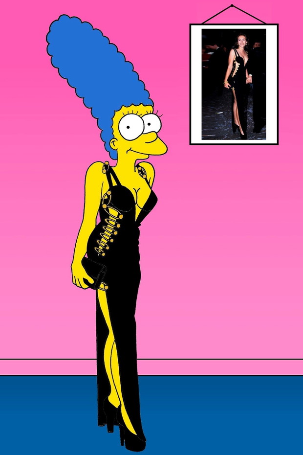 Marge Simpson w legendarnych stylizacjach