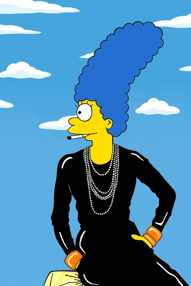 Marge Simpson w legendarnych stylizacjach