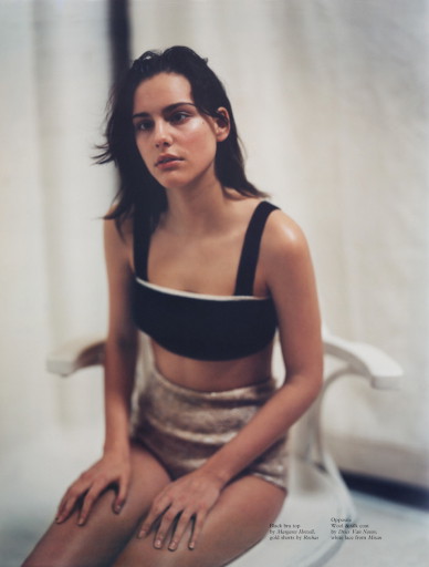 Moffy w sesji dla POP Magazine, fot. Tyrone Lebon