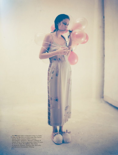 Moffy w sesji dla POP Magazine, fot. Tyrone Lebon