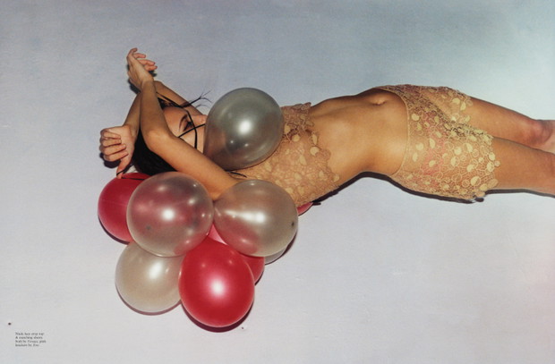Moffy w sesji dla POP Magazine, fot. Tyrone Lebon