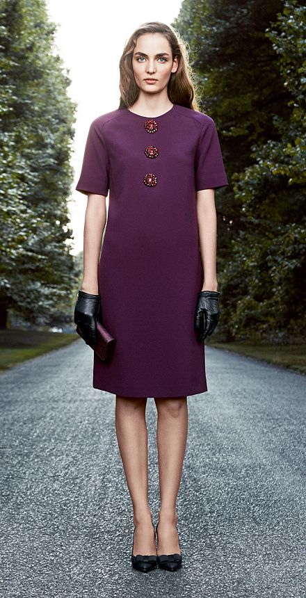 Zuzanna Bijoch w kampanii świątecznej Tory Burch