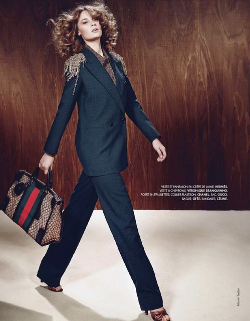 Paulina Heiler ponownie dla ELLE France (fot. Marcin Tyszka)