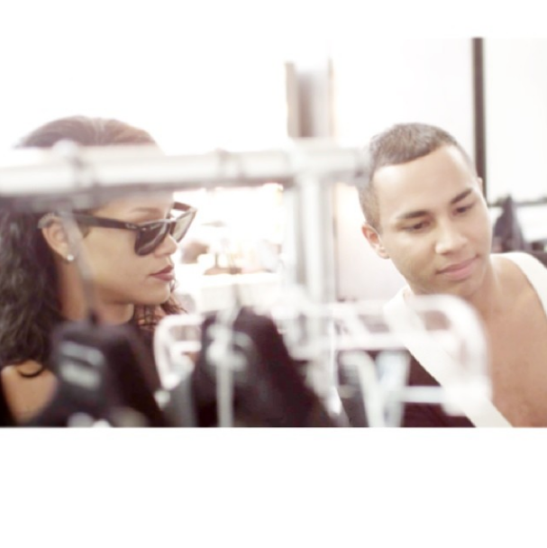 Rihanna w kampanii Balmain wiosna-lato 2014