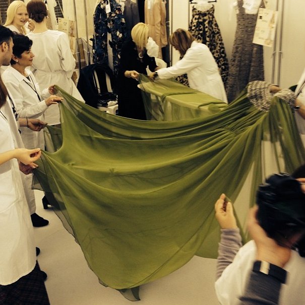 Kulisy pokazów haute couture wiosna-lato 2014: relacja Instagram
