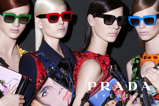 Ola Rudnicka i Magdalena Jasek w kampanii Prada