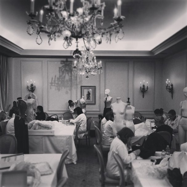 Versace haute couture wiosna-lato 2014: relacja Instagram