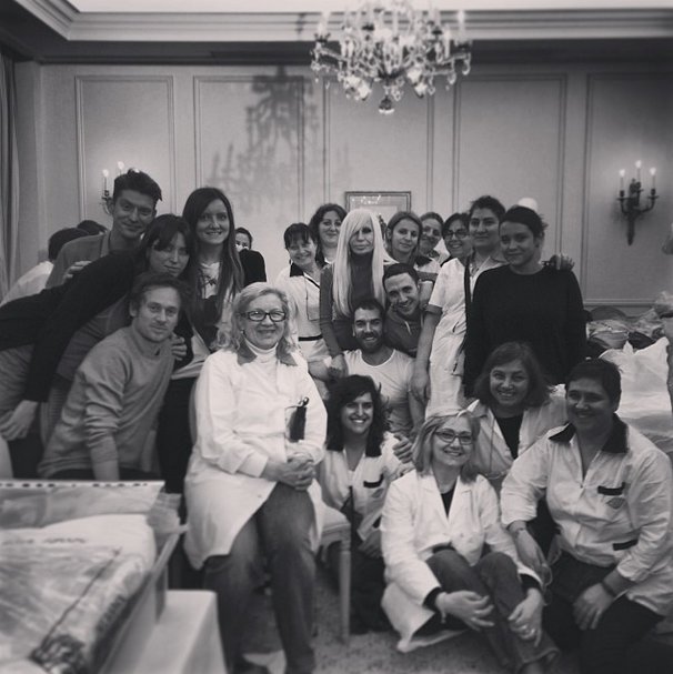 Versace haute couture wiosna-lato 2014: relacja Instagram