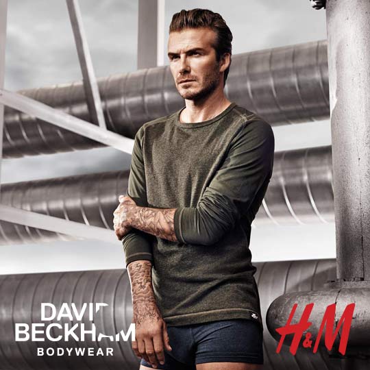 David Beckham w wiosennej kampanii H&M